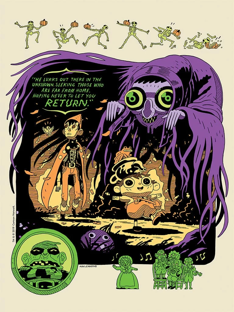 Over the Garden Wall Poster - Andrew MacLean