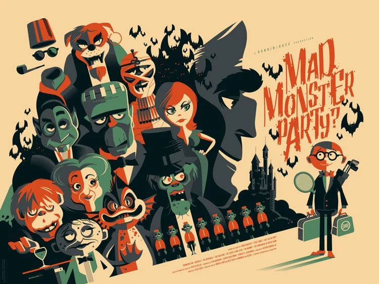 Mad Monster Party (Variant) - Tom Whalen