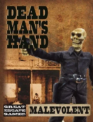 Dead Man’s Hand The Malevolent Seven 28 mm Scale Metal Figures - Great Escape Games
