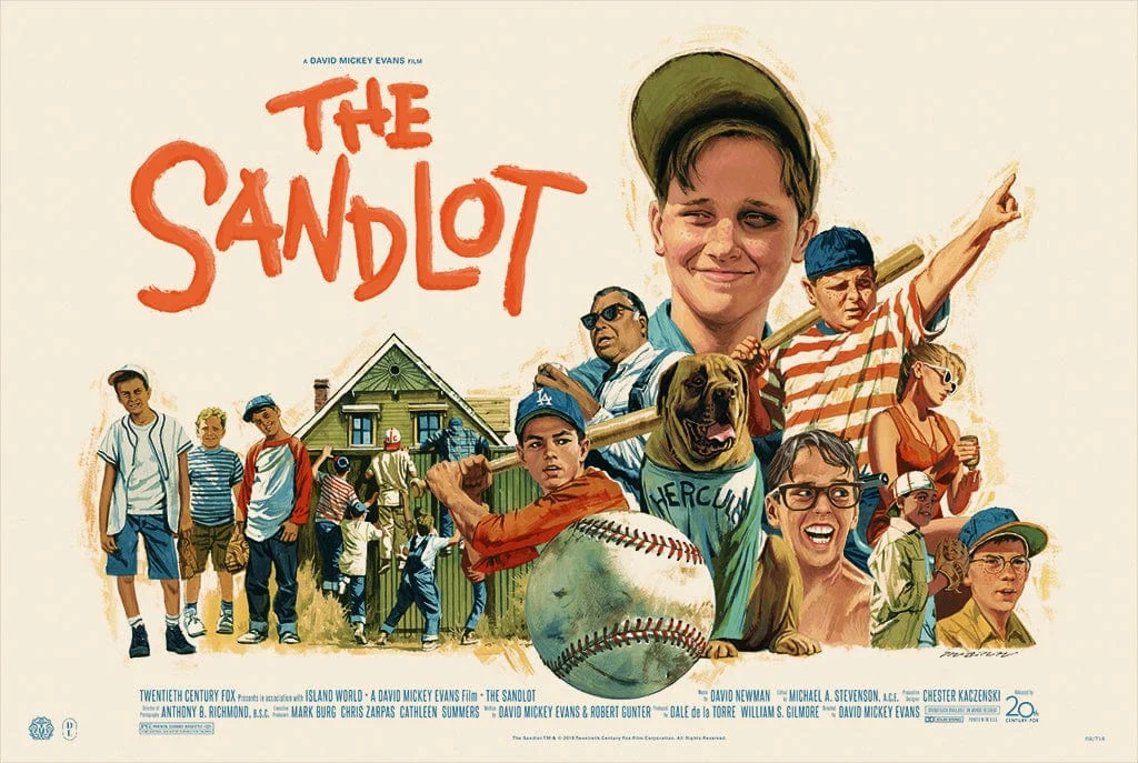 The Sandlot Poster - Paul Mann