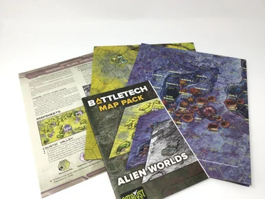 Catalyst Game Labs 35153 BattleTech: MapPack - Alien Worlds