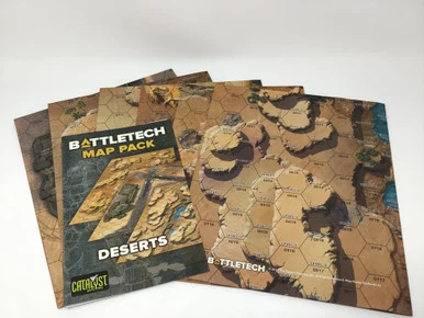 Catalyst Game Labs 35154 BattleTech: MapPack - Deserts