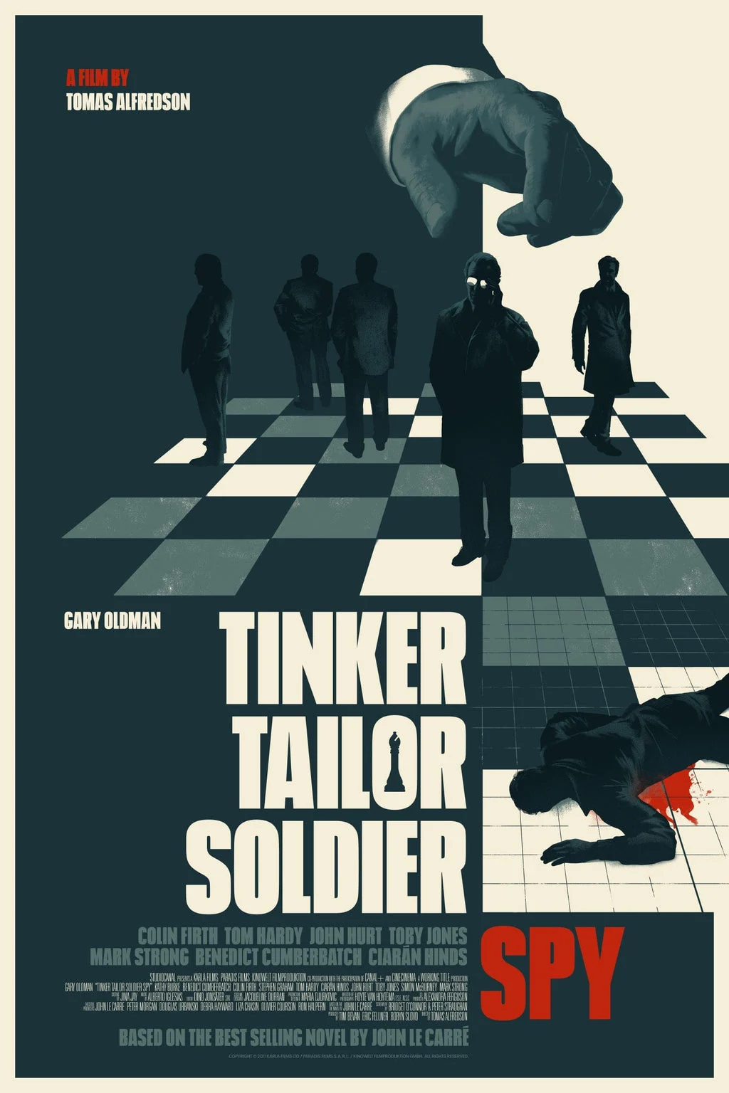 Tinker Tailor Soldier Spy Poster - Matt Taylor