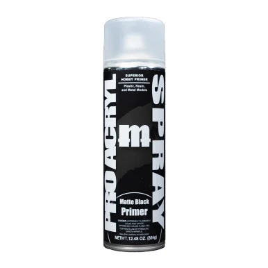 PRO Acryl Spray - Matte Black Primer