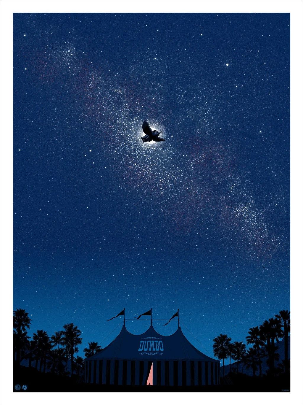 Mondo X Cyclops Print Works Print #36: Dumbo - Dan McCarthy
