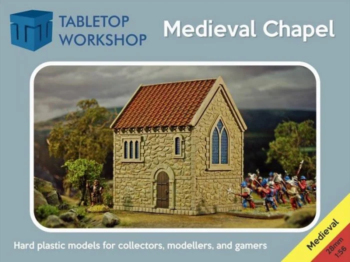 Medieval Chapel 28mm Scale Building - Tabletop Workshop