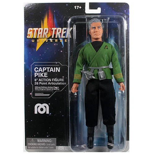 Mego Star Trek Captain Pike 8-Inch Action Figure