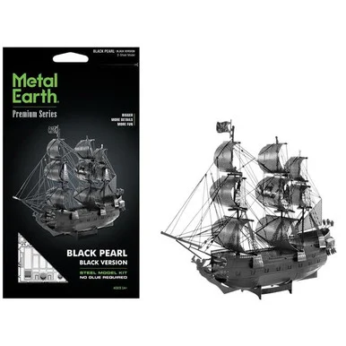 Metal Earth 016B Premium Series Black Pearl 3D Metal Model Kit