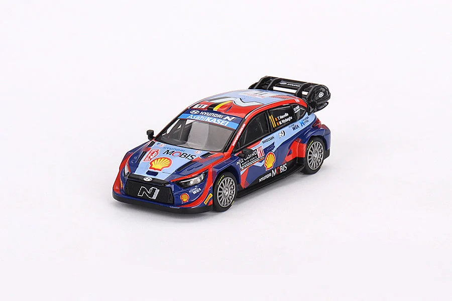 Hyundai i20 N Rally1 Hybrid #11 2023 Rally Monte Carlo 3rd Place 1:64 Scale Diecast Car - Mini GT