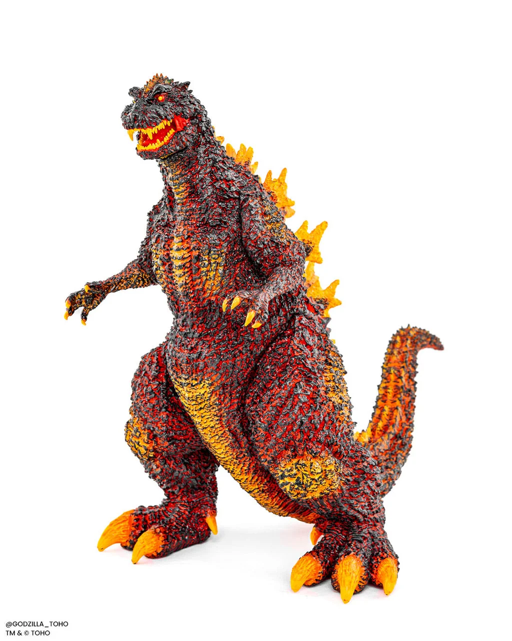 Godzilla - Vinyl Designer Figure by Tanaka Studio - Burning Variant