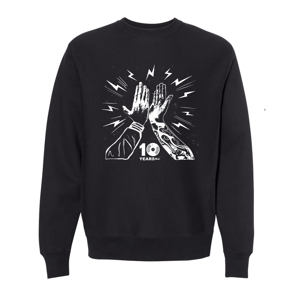 Mondo x Death Waltz Hi Five Crew Neck Sweatshirt - Eric Garza