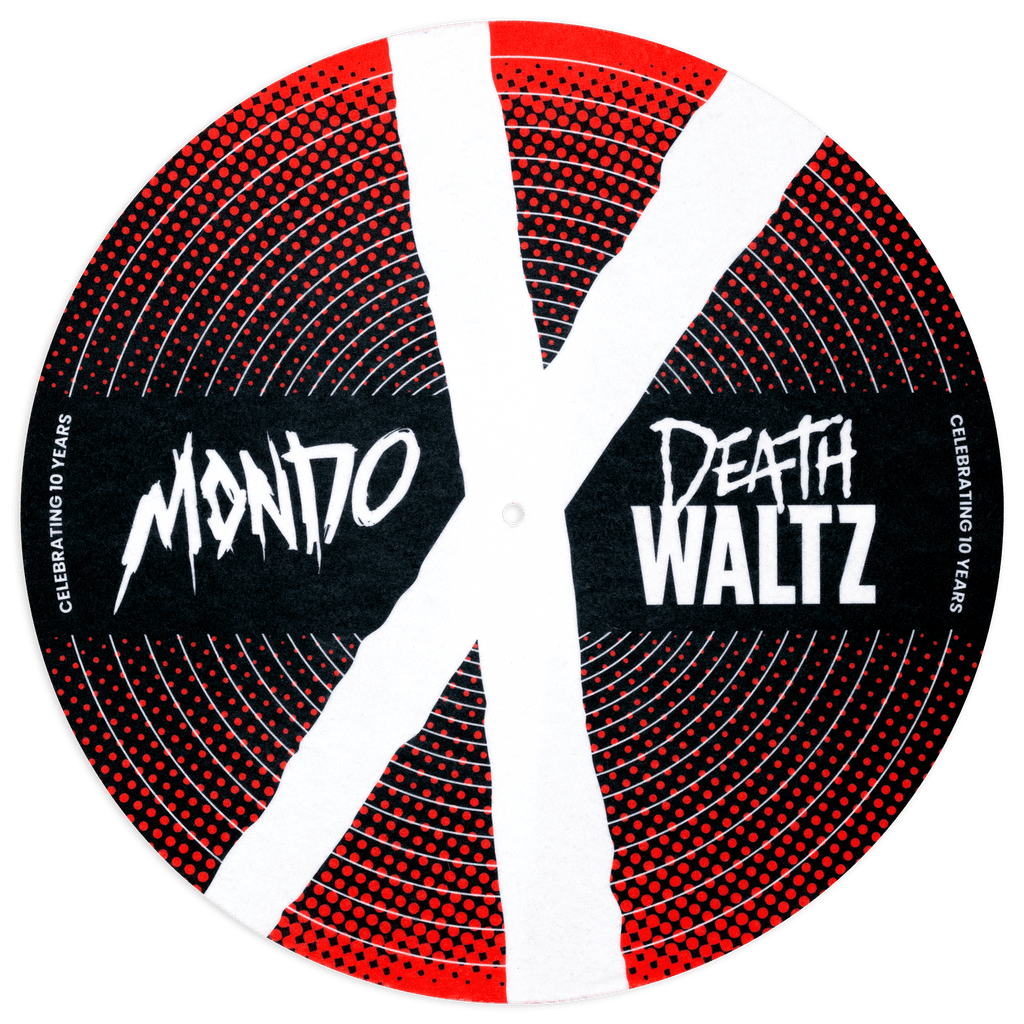 Mondo x Death Waltz 10th Anniversary Slip Mat - Death Waltz Recording Co.