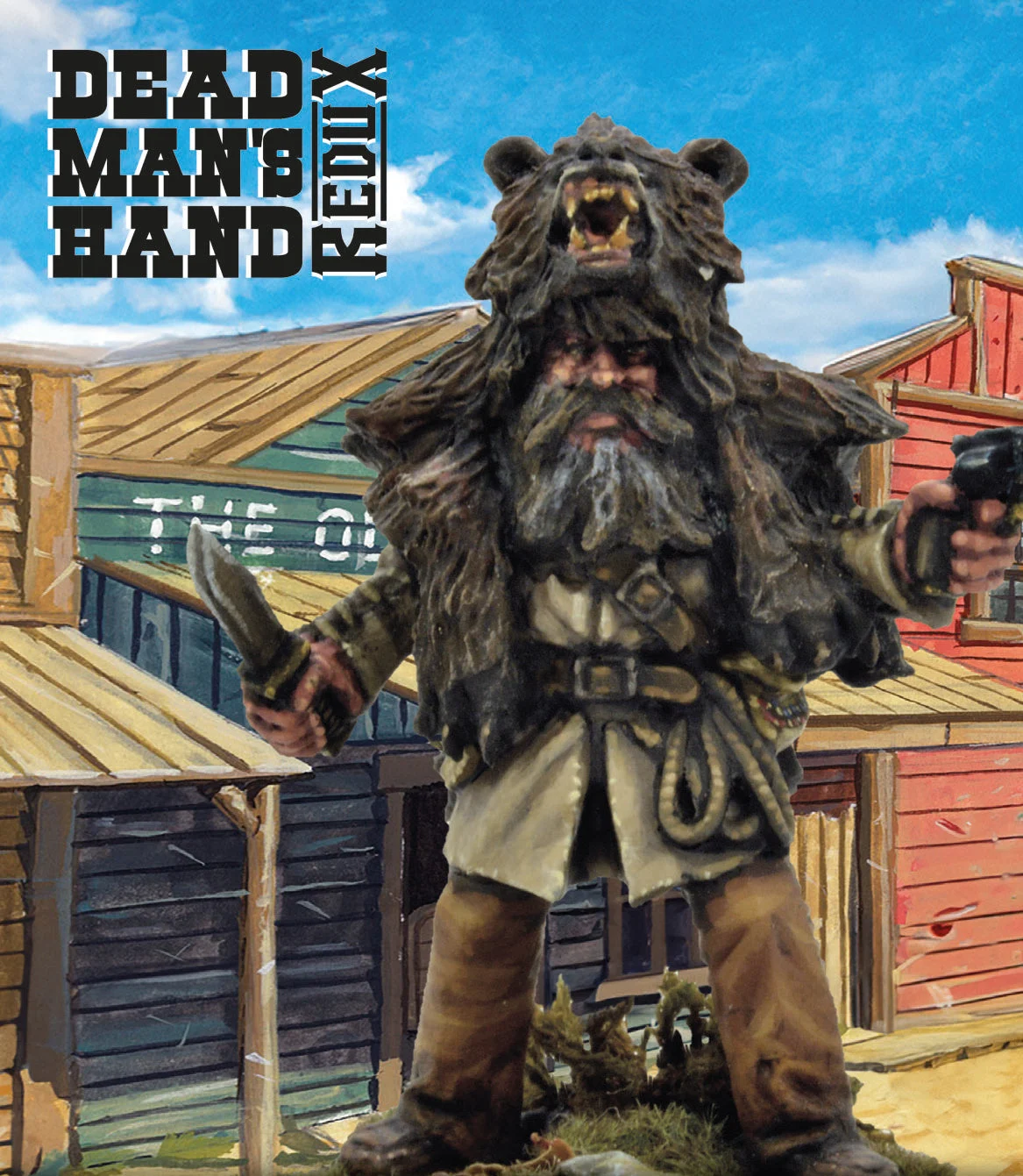 Dead Man’s Hand Mountain Men 28 mm Scale Metal Figures - Great Escape Games