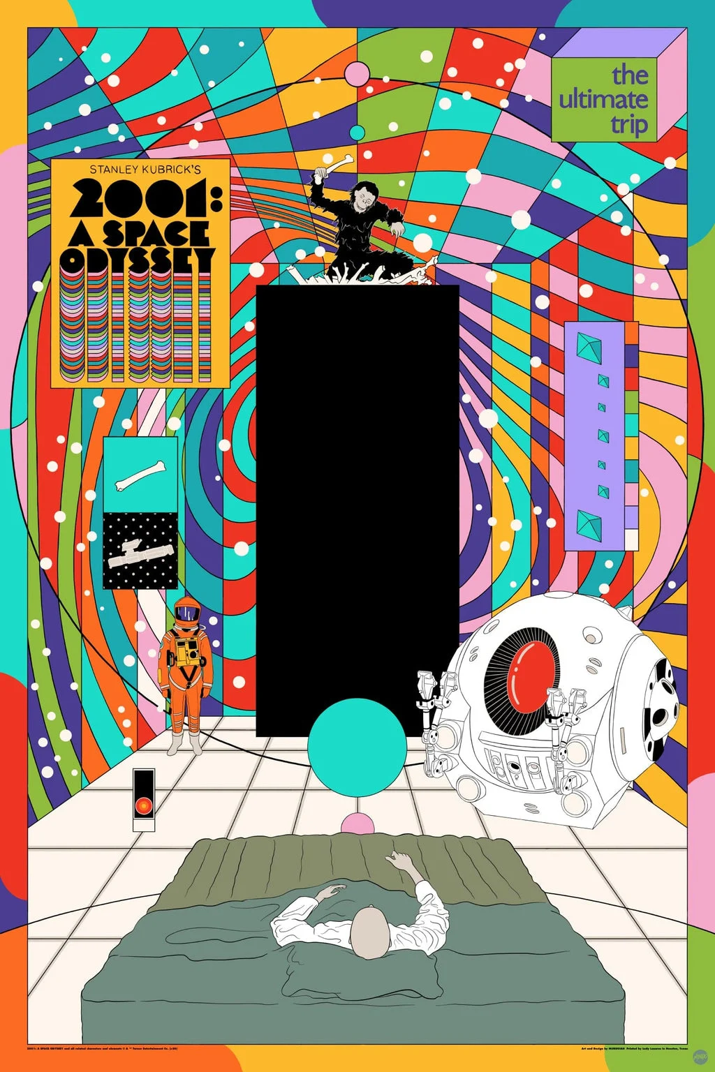 2001: A Space Odyssey Poster - MURUGIAH