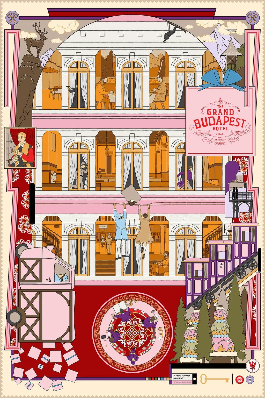 The Grand Budapest Hotel Poster - MURUGIAH
