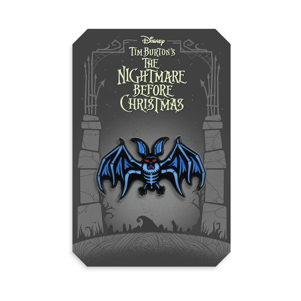 The Nightmare Before Christmas – Vampire Bat Enamel Pin - Graham Erwin
