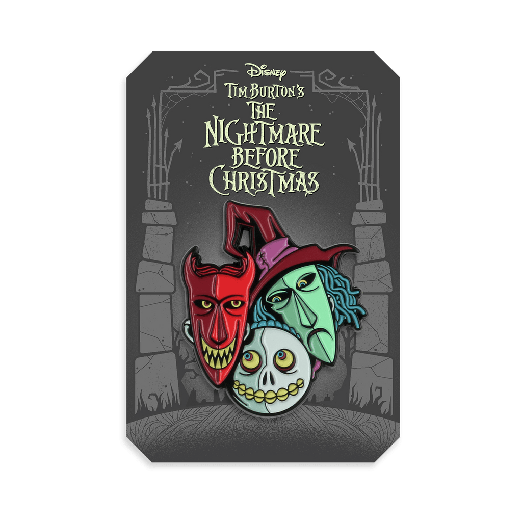The Nightmare Before Christmas – Lock, Shock, and Barrel Enamel Pin - Graham Erwin