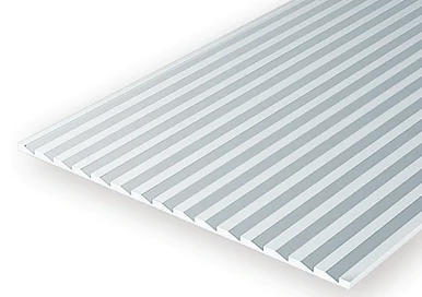 Evergreen Scale Models 4150 Novelty Siding, .040 x 6 x 12 Sheet, .150 Spacing (1 Piece)