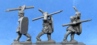 PIG030118 - Nubian spearmen