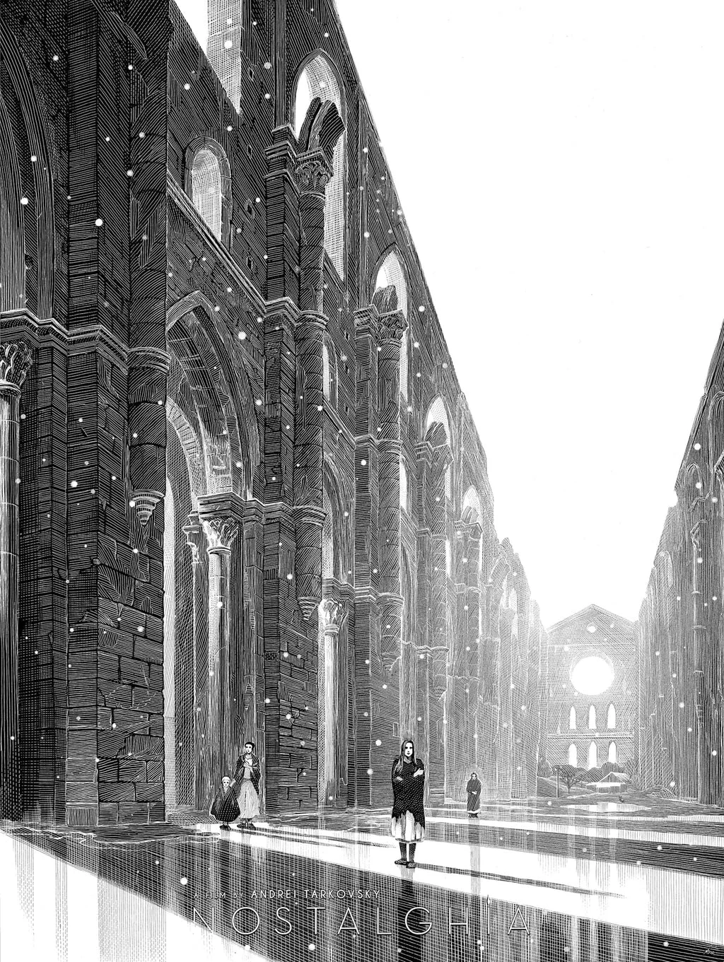 Black Dragon Press x Mondo #25: Nostalghia Poster - Nicolas Delort