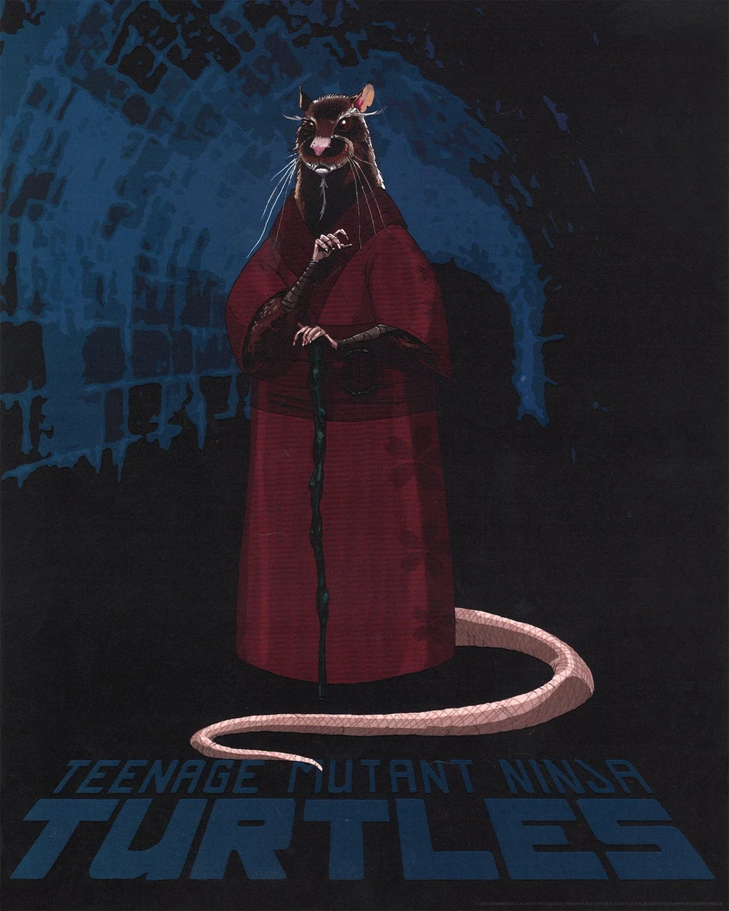 TMNT – Concept Splinter Poster - Ciro Nieli