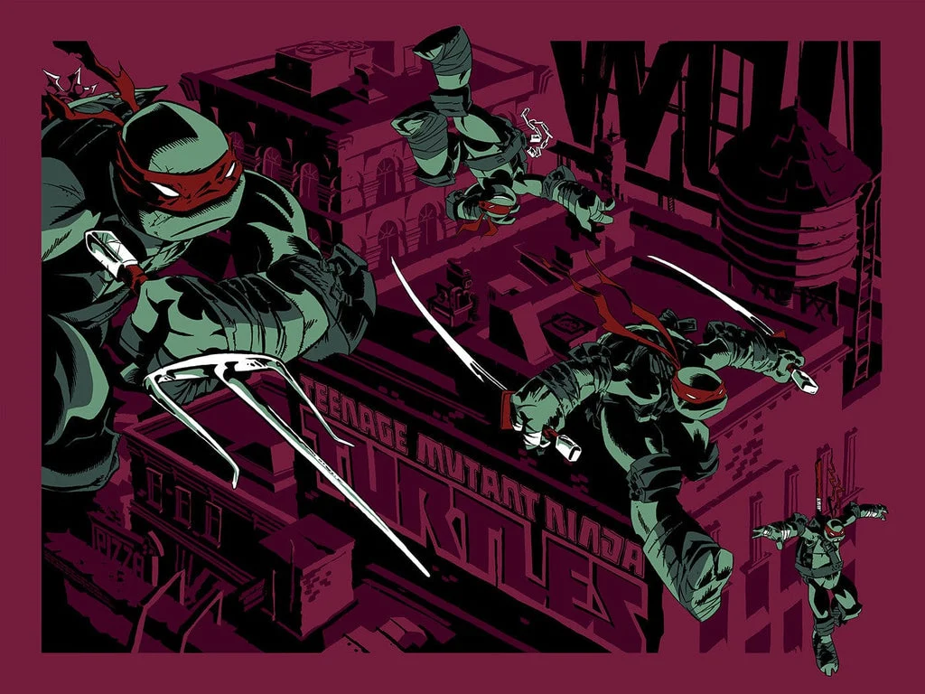 Teenage Mutant Ninja Turtles (Variant) - Ciro Nieli