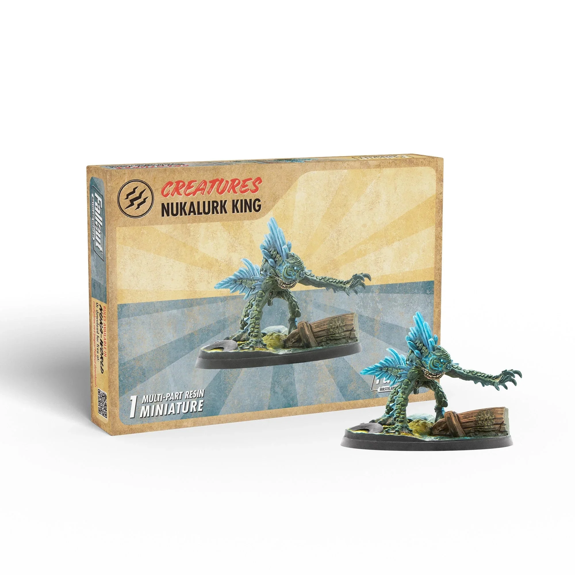Fallout: Wasteland Warfare – Creatures: Nukalurk King - Modiphius