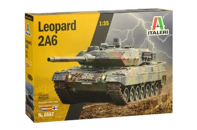 Italeri 6567: 1/35 Leopard 2A6 German Tank
