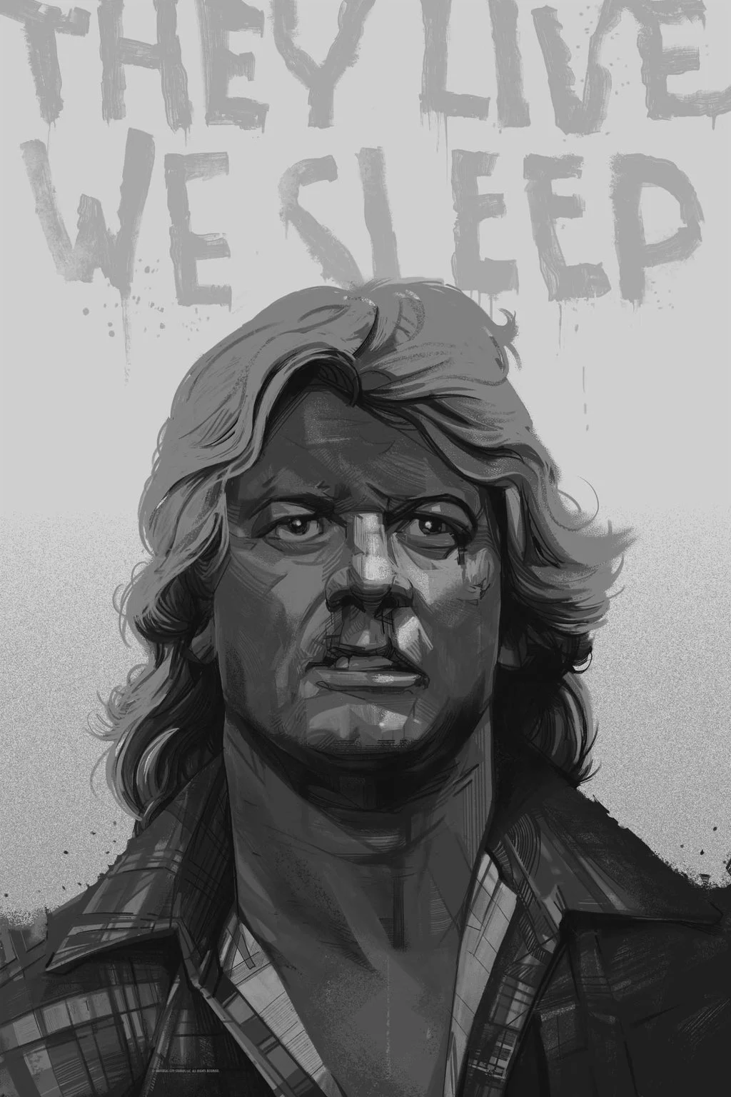 They Live Variant Poster - Oliver Barrett
