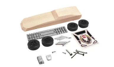 Pine Car P371 Deluxe Car Kit, Turbo Funnycar - Pinecar