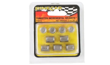 Pine Car P3915 Tungsten Incremental Weights, 3 oz Cylinder - Pinecar
