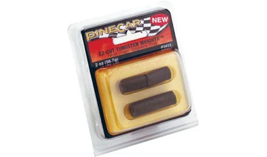 Pine Car P3923 EZ-Cut Tungsten Weights, 2 oz.