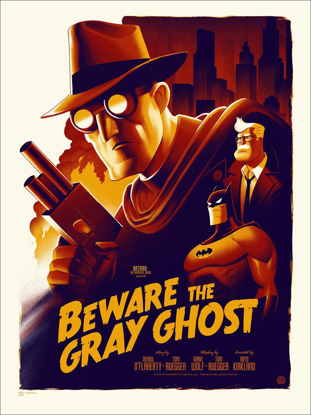 Batman: The Animated Series – Beware The Gray Ghost (Variant) - Phantom City Creative