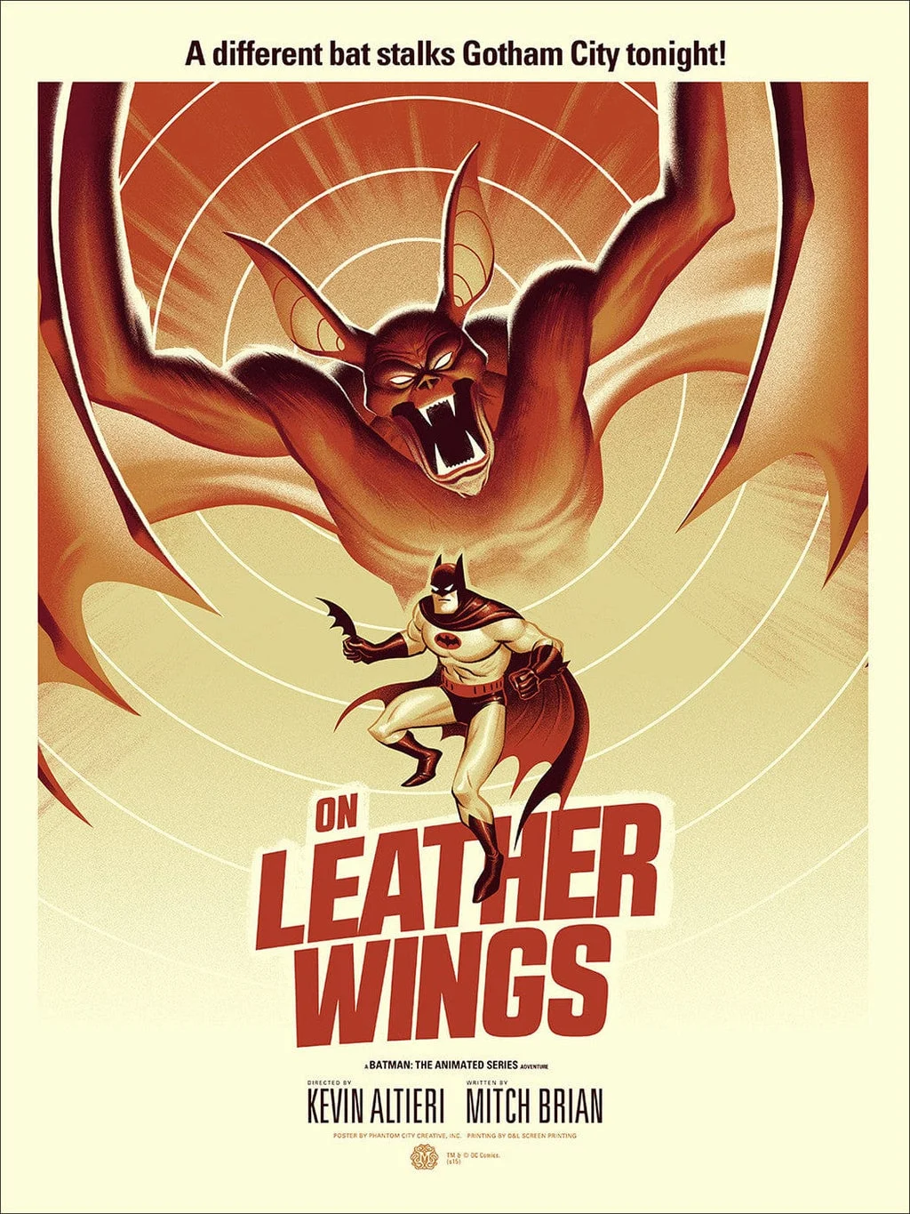 Batman: The Animated Series – On Leather Wings - Phantom City Creative