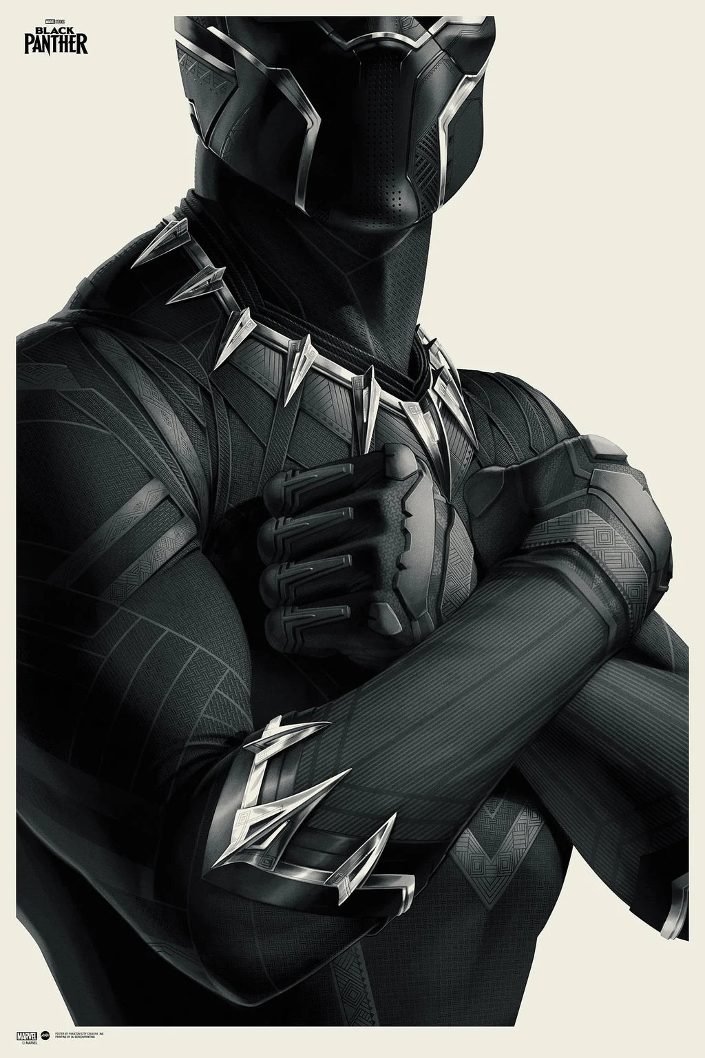 Black Panther Poster - Phantom City Creative