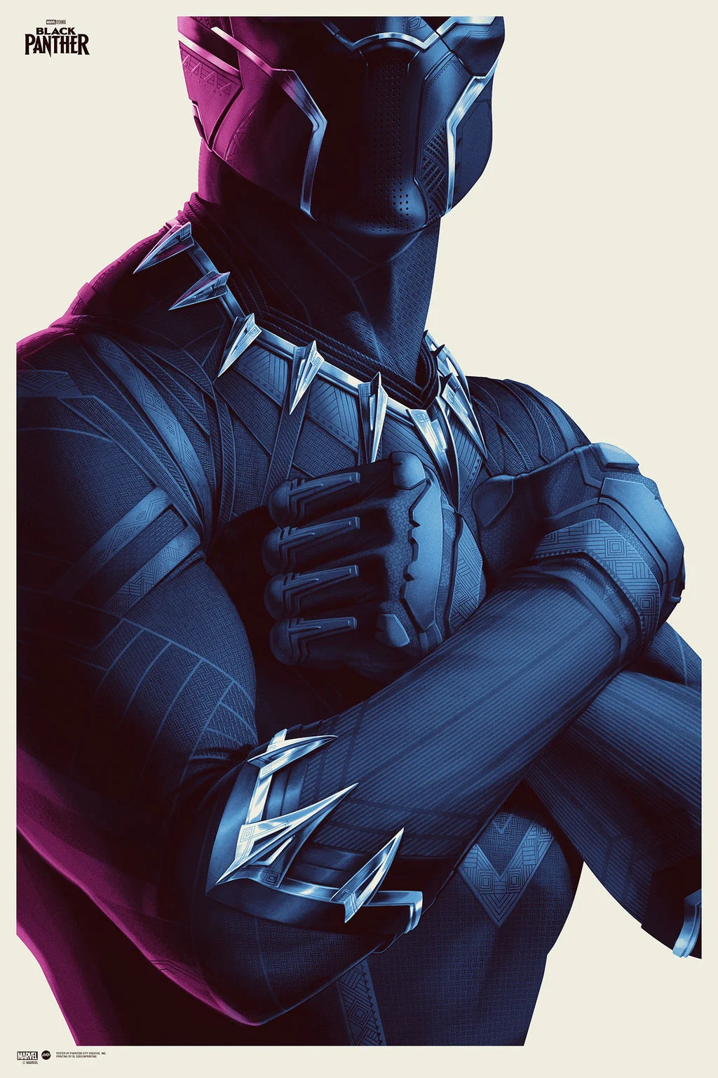Black Panther Variant Poster - Phantom City Creative