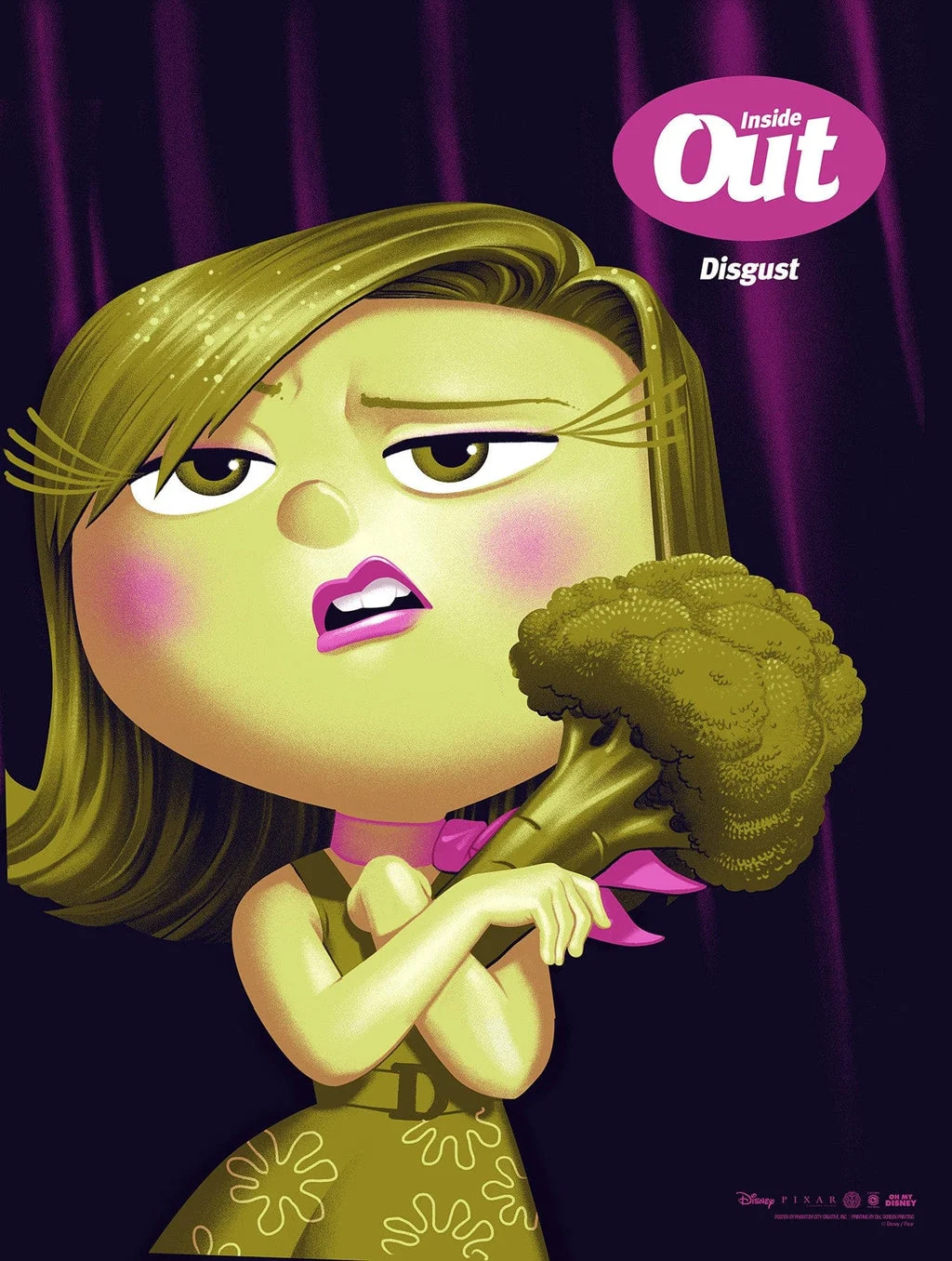 Inside Out: Disgust Poster - Phantom City Creative