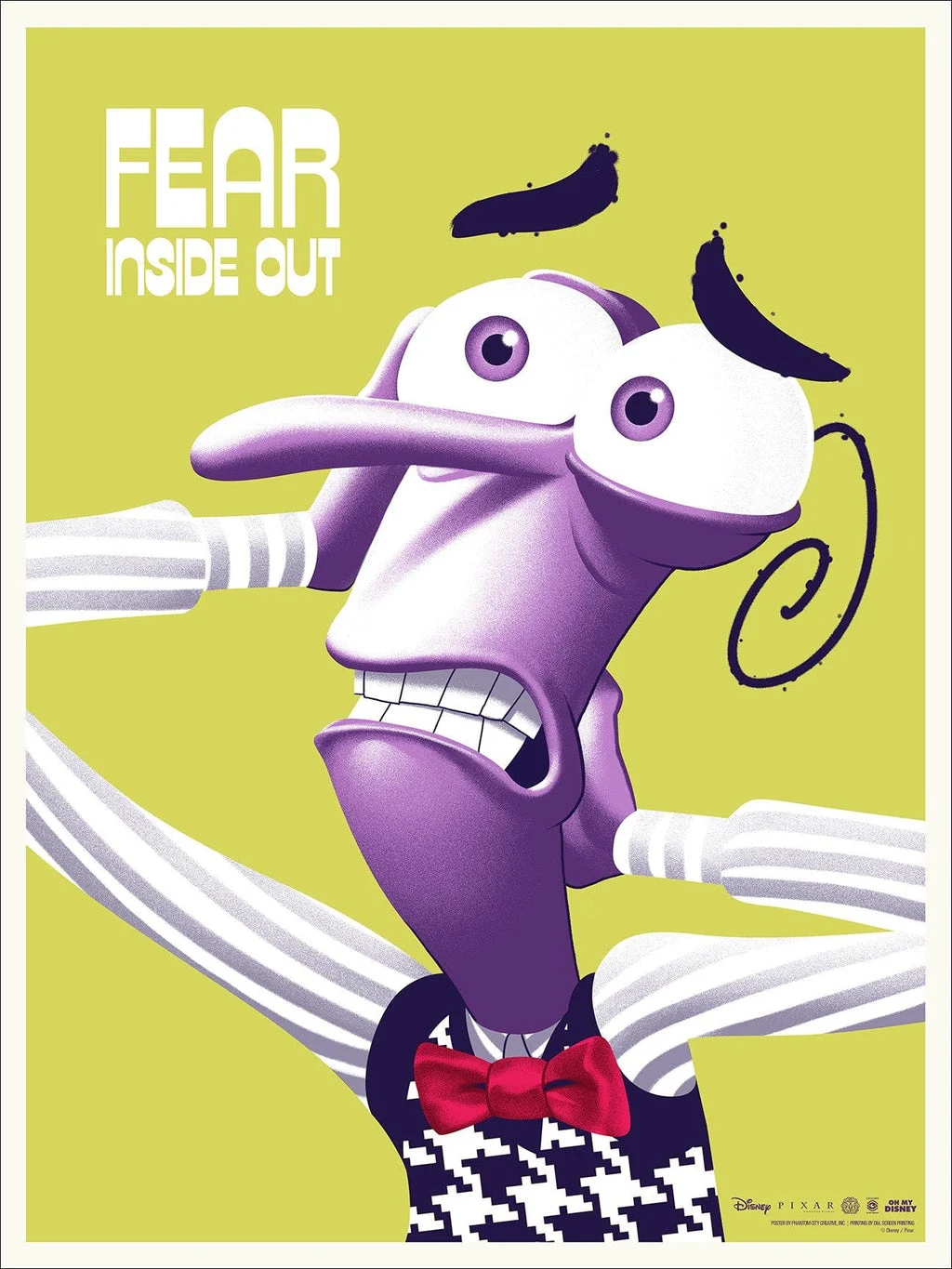 Inside Out: Fear Poster - Phantom City Creative