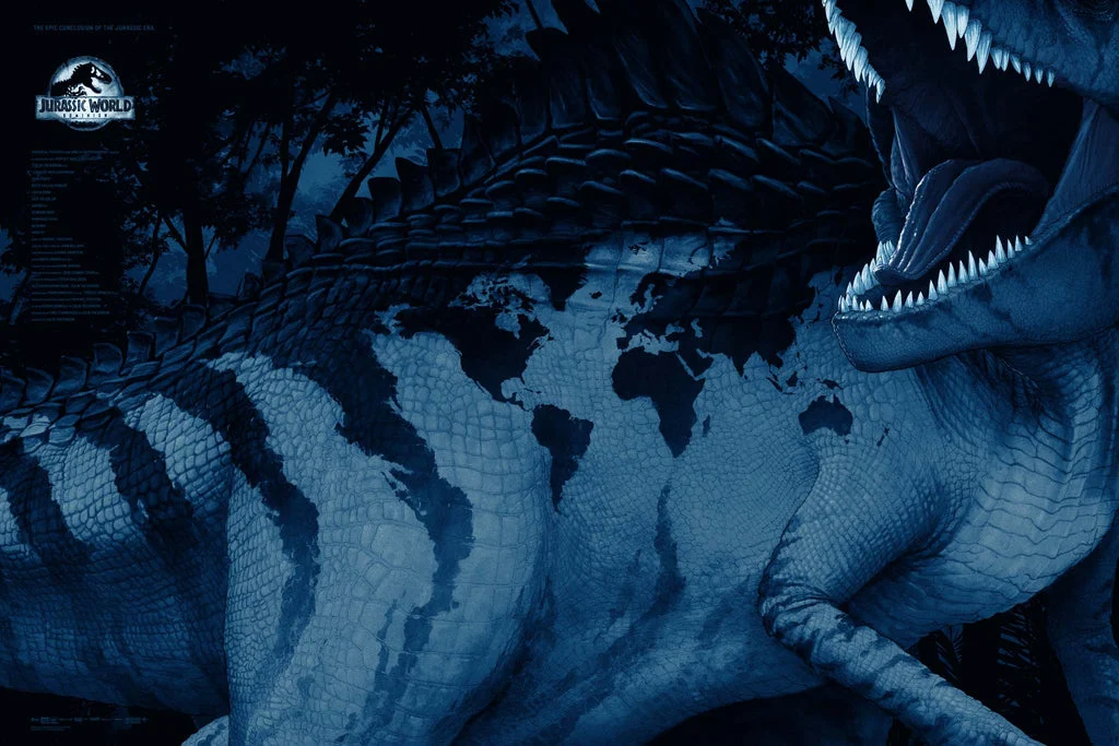 Jurassic World Dominion Variant Poster - Phantom City Creative
