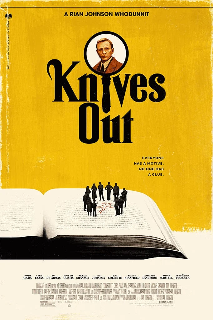 Knives Out Poster - Phantom City Creative