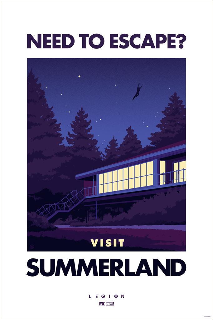 Legion: Visit Summerland (Night) - Phantom City Creative