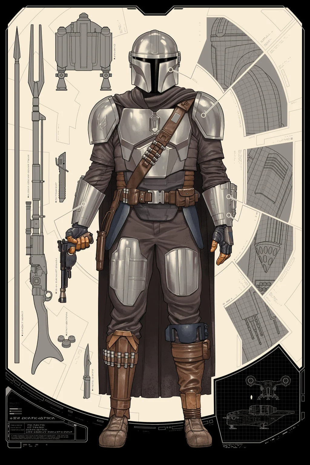Database_001_The Mandalorian Poster - Phantom City Creative
