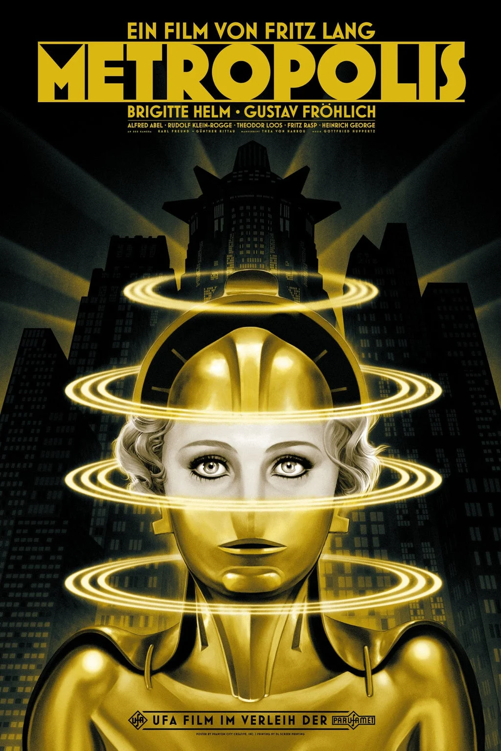 Metropolis Poster - Phantom City Creative