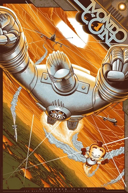 MondoCon Show Poster - Mike Saputo & Phantom City Creative