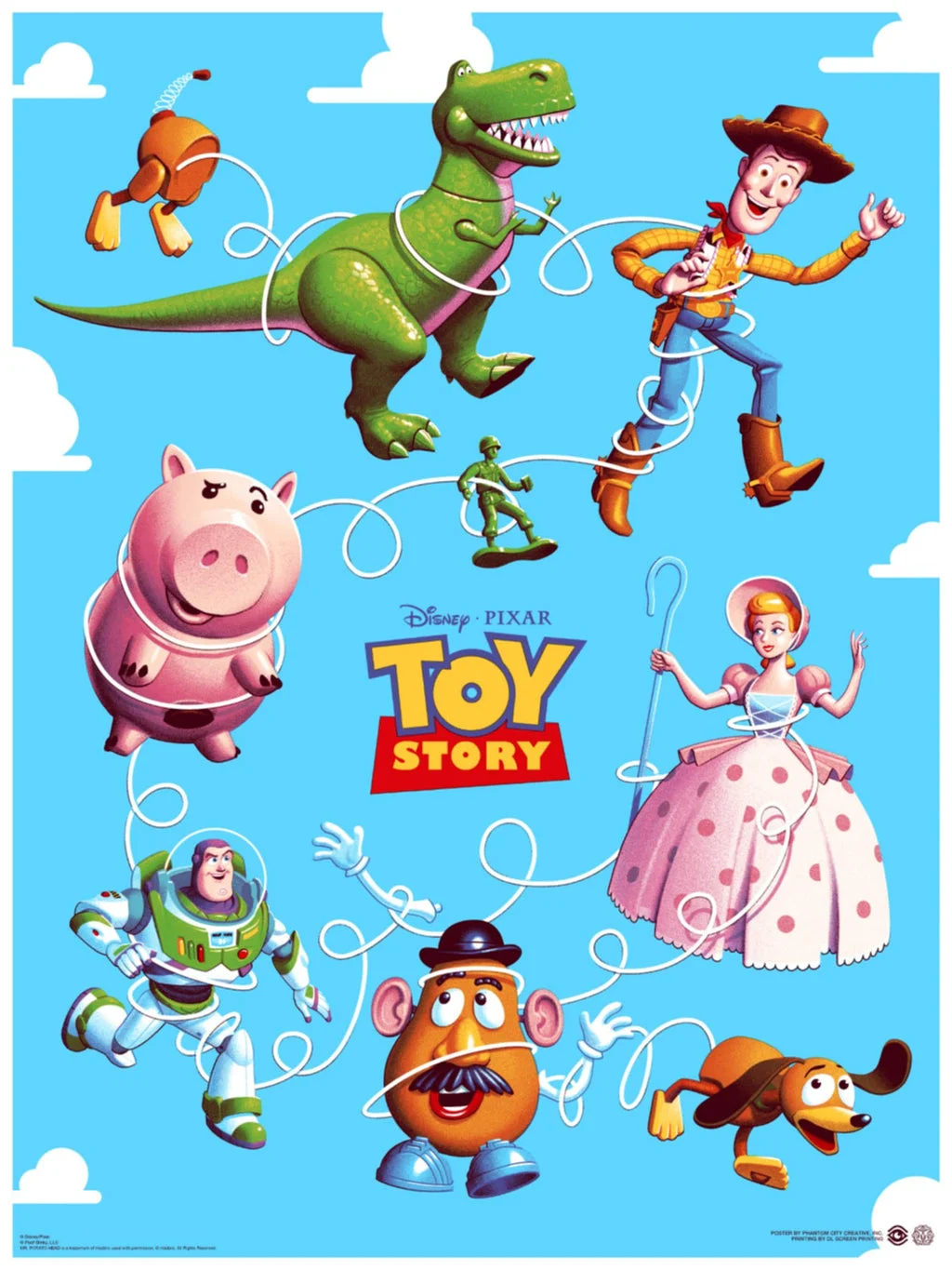 Toy Story Poster - Phantom City Creative