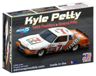 1/24 #7 1983 Kyle Petty 7-Eleven Pontiac Grand Prix PEGP1983KP