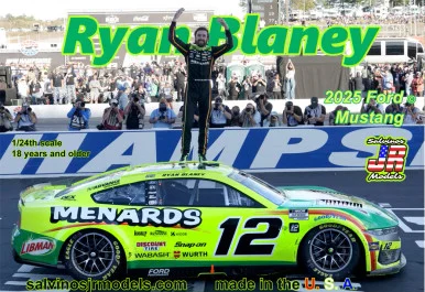 1/24 Blaney 2025 Ford Menards "Playoff Winner" - PF2025RBNH