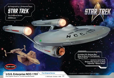 Polar Lights POL1000M Star Trek: The Original Series - U.S.S. Enterprise NCC-1701 1/1000 Scale Model Kit