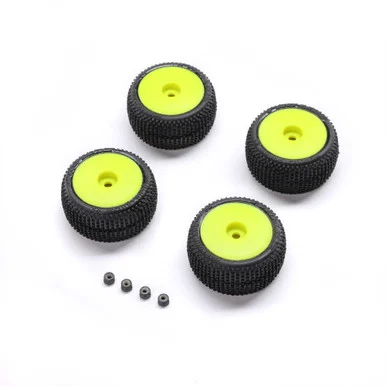 PRO2632: Blockade Tire, Proline OE, Wheel, Yellow, Mounted: Micro-T
