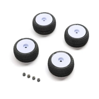PRO2633: Blockade Tire, Proline OE, Wheel, White, Mounted: Micro-T